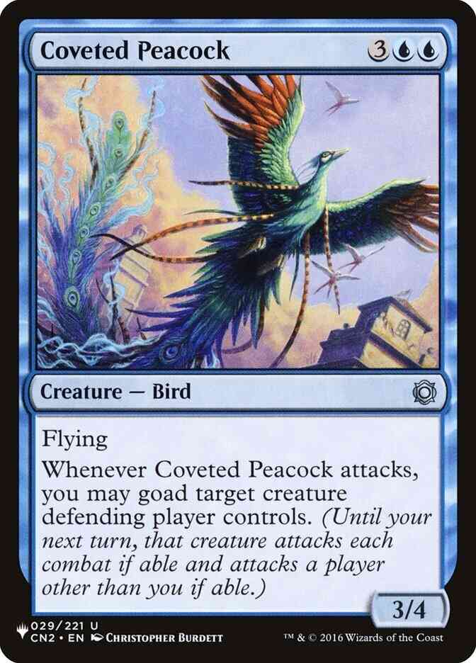 Coveted Peacock [CN2-29] [The List] [Non-Foil]