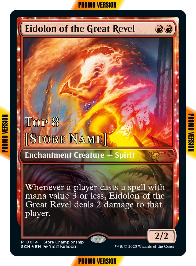 Eidolon of the Great Revel - Store Stamp [14] [Store Championships] [Non-Foil]