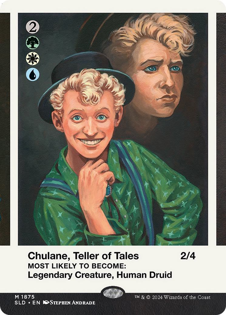 Chulane, Teller of Tales // Chulane, Teller of Tales [1875] [Borderless] [Class of '87] [Secret Lair Drop] [Non-Foil]