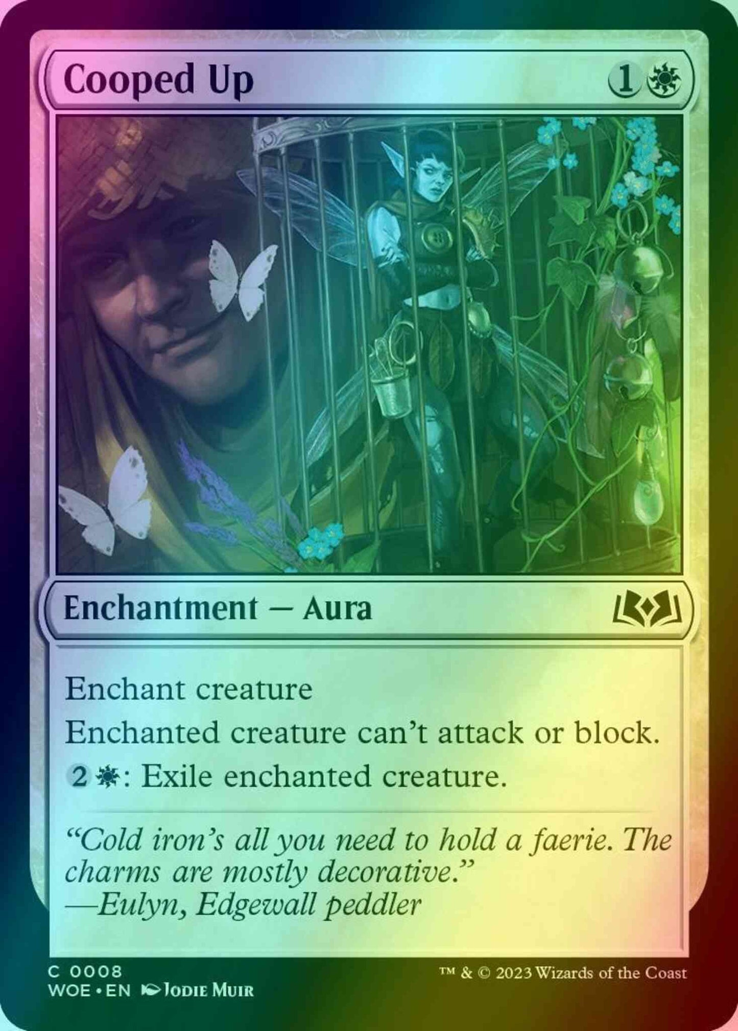 Cooped Up [8] [Wilds of Eldraine] [Foil]