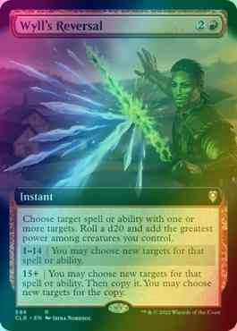 Wyll's Reversal [586] [Extended Art] [Commander Legends: Battle for Baldur's Gate] [Foil]