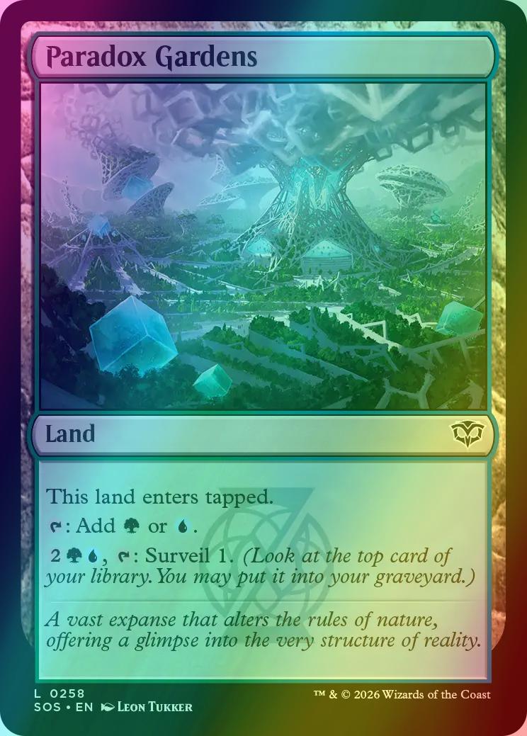 Paradox Gardens [258] [Secrets of Strixhaven] [Foil]