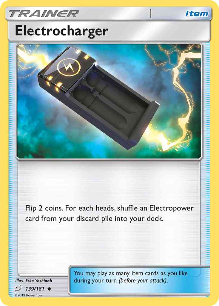 Electrocharger - 139/181 - Uncommon [sm9-139] [Non-Holo]