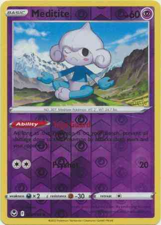 Meditite - 072/195 - Common [swsh12-072] [Reverse Holo]