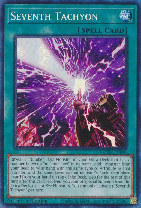 Seventh Tachyon - MZTM-EN016 - Collector's Rare - 1st Edition