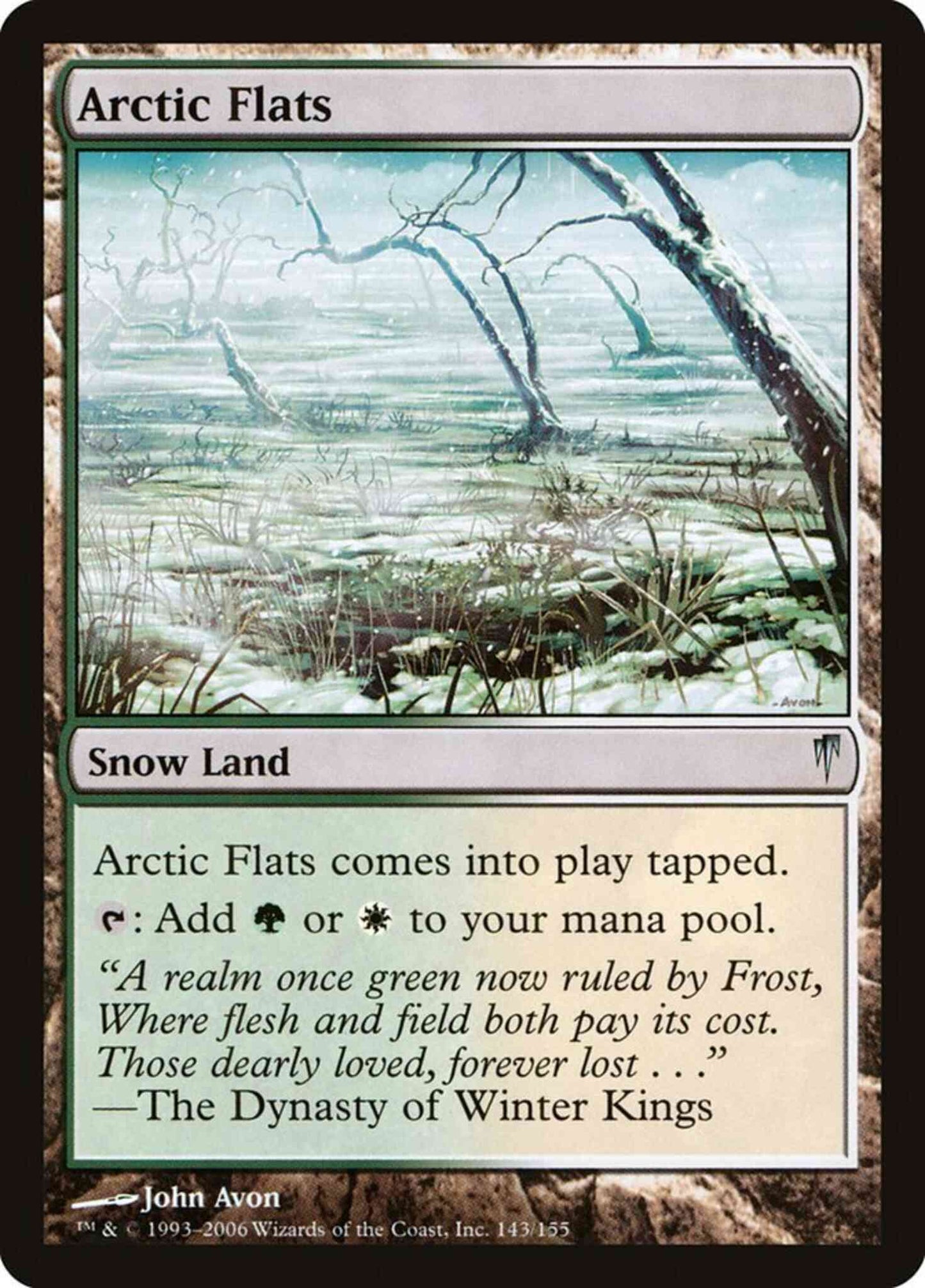Arctic Flats [143] [Coldsnap] [Non-Foil]