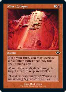 Mine Collapse [408] [Retro Frame] [Modern Horizons 2] [Non-Foil]