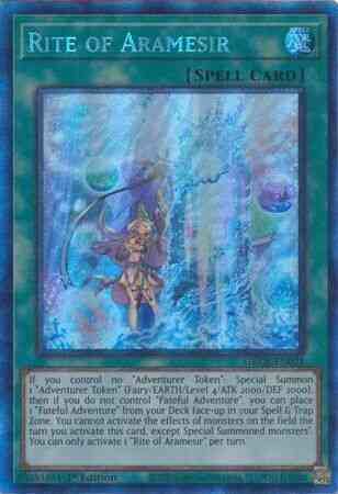 Rite of Aramesir - GRCR-EN025 - Collector's Rare - 1st Edition