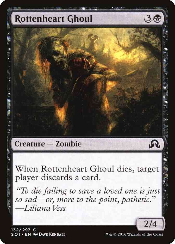 Rottenheart Ghoul [132] [Shadows over Innistrad] [Non-Foil]