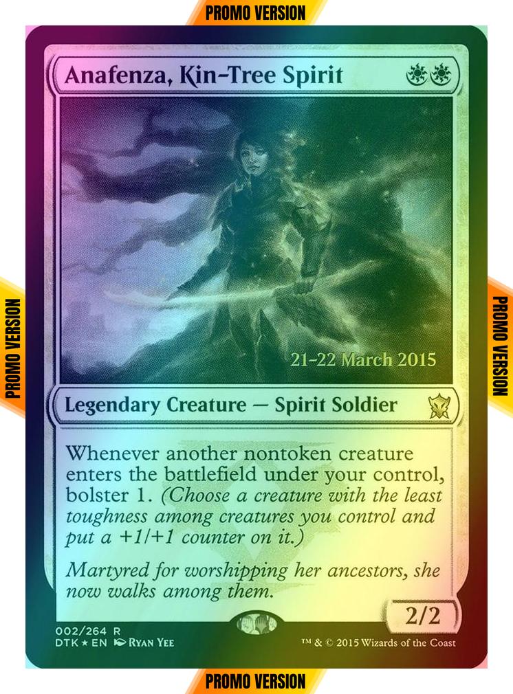 Anafenza, Kin-Tree Spirit [2s] [Dragons of Tarkir Promos] [Foil]