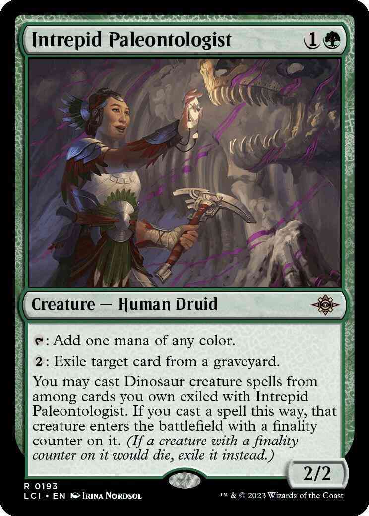 Intrepid Paleontologist [193] [The Lost Caverns of Ixalan] [Non-Foil]