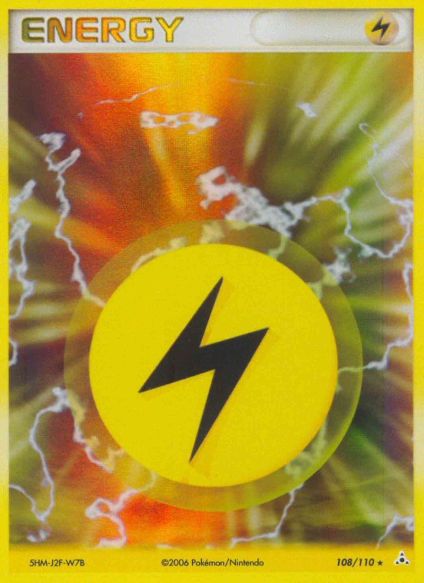 Lightning Energy - 108/110 - Rare Holo [ex13-108] [Holo]