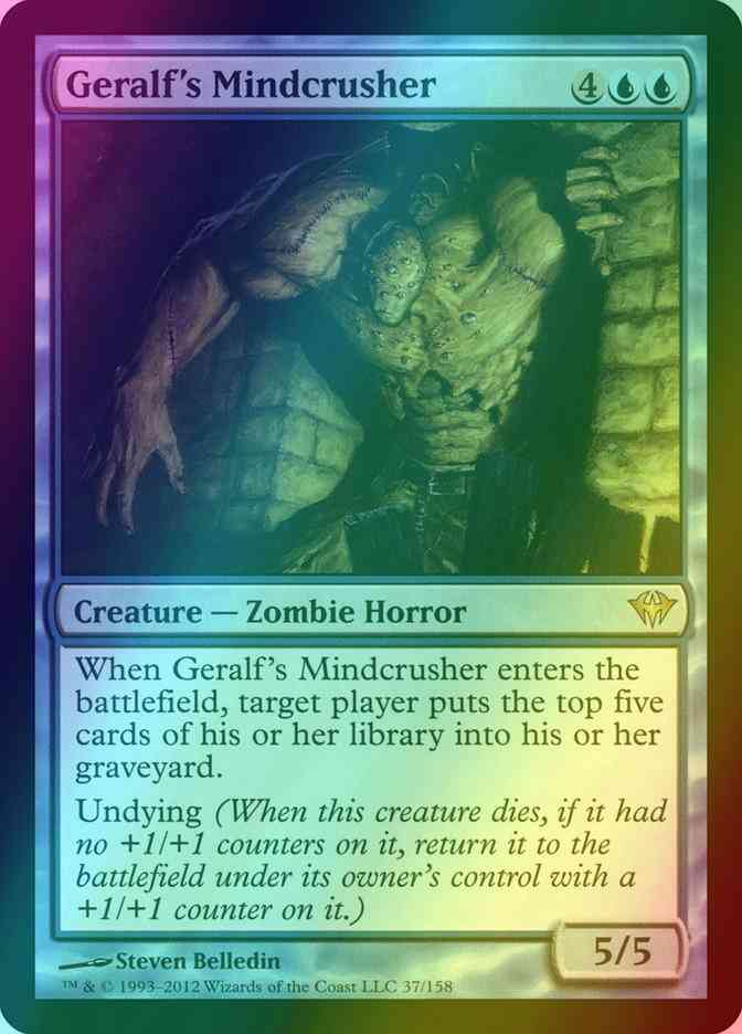 Geralf's Mindcrusher [37] [Dark Ascension] [Foil]