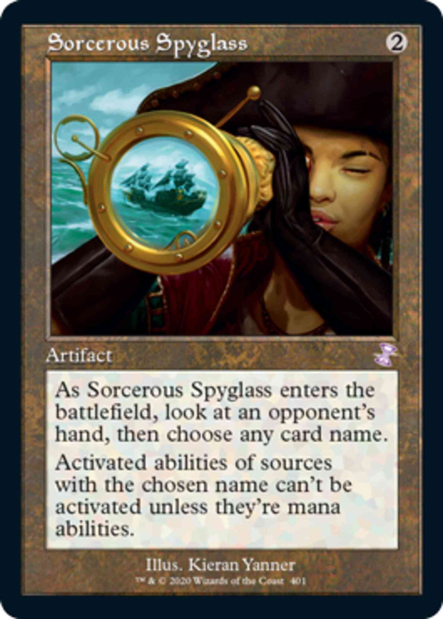 Sorcerous Spyglass [401] [Time Spiral Remastered] [Non-Foil]