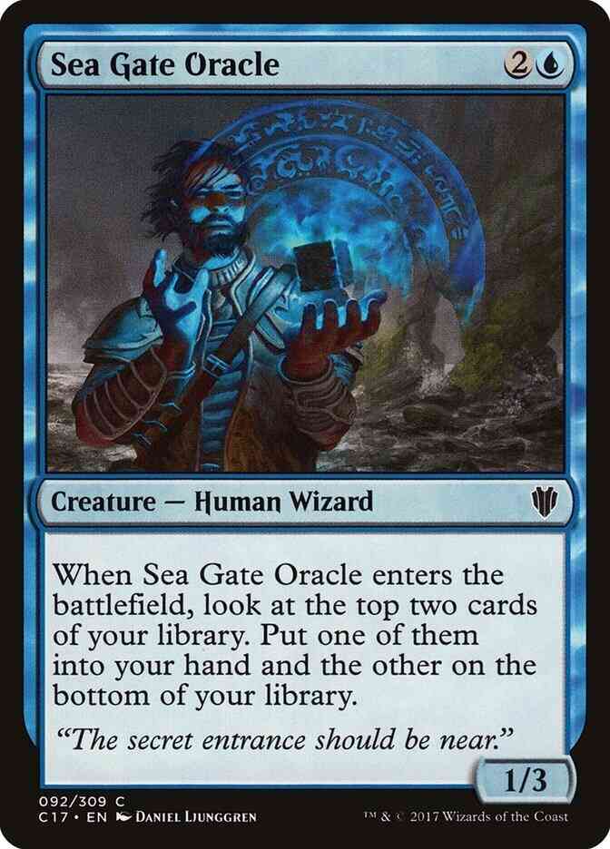Sea Gate Oracle [92] [Commander 2017] [Non-Foil]