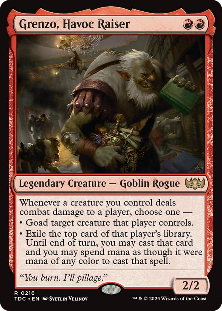 Grenzo, Havoc Raiser [216] [Tarkir: Dragonstorm: Commander] [Non-Foil]