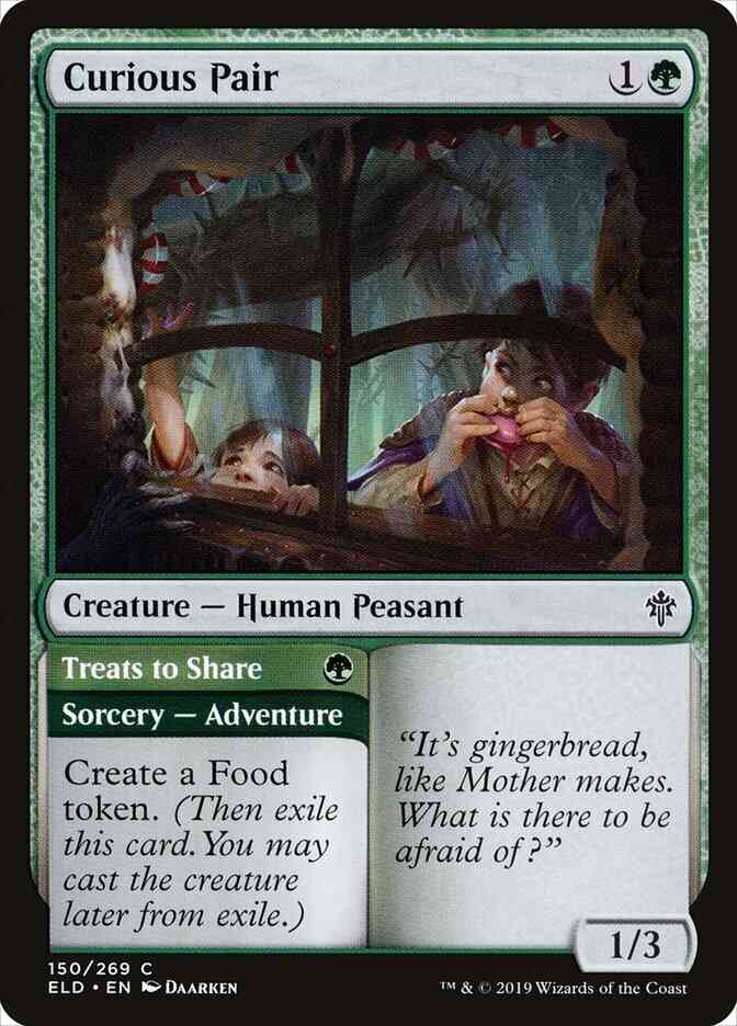 Curious Pair // Treats to Share [150] [Throne of Eldraine] [Non-Foil]