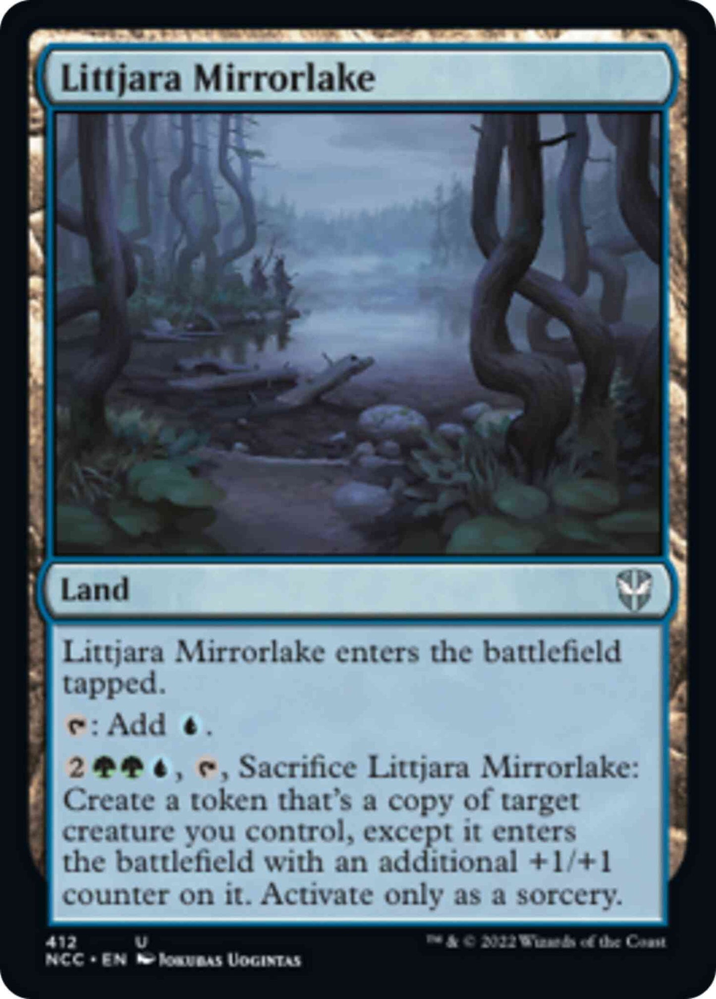 Littjara Mirrorlake [412] [Streets of New Capenna: Commander] [Non-Foil]