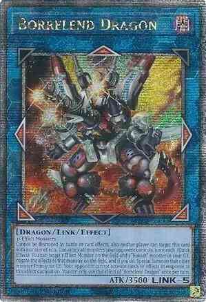 Borrelend Dragon - RA02-EN043 - Quarter Century Secret Rare - 1st Edition