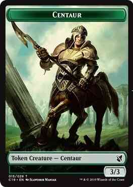 Centaur Token (15) // Egg Token (16) [Commander 2019 Tokens] [Non-Foil]