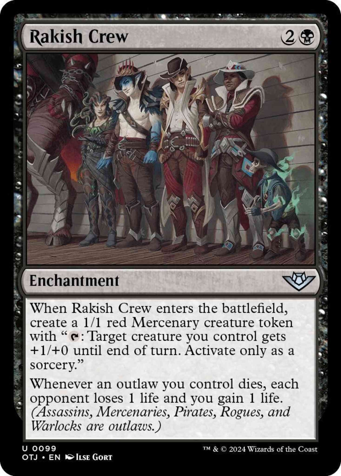 Rakish Crew [99] [Outlaws of Thunder Junction] [Non-Foil]