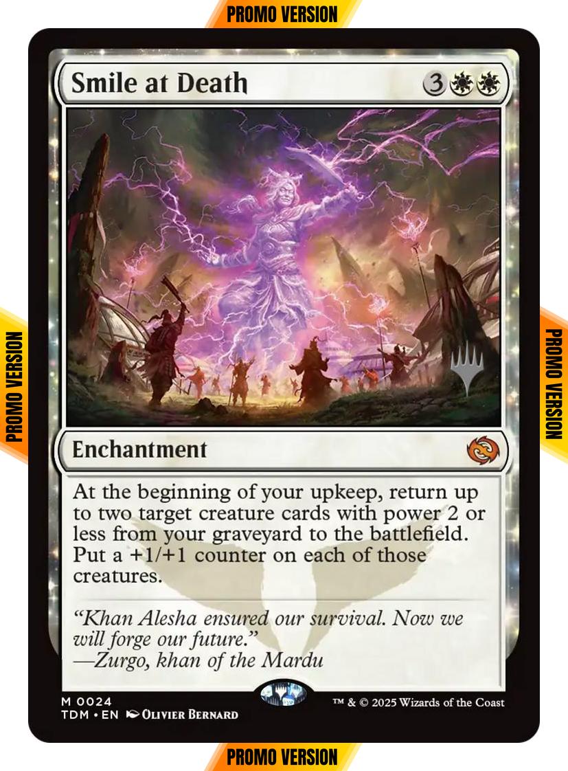 Smile at Death [24p] [Promo Pack] [Tarkir: Dragonstorm: Promos] [Non-Foil]