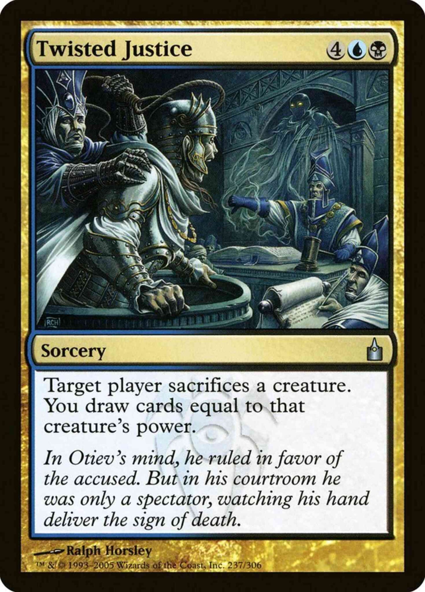 Twisted Justice [237] [Ravnica City Of Guilds] [Non-Foil]