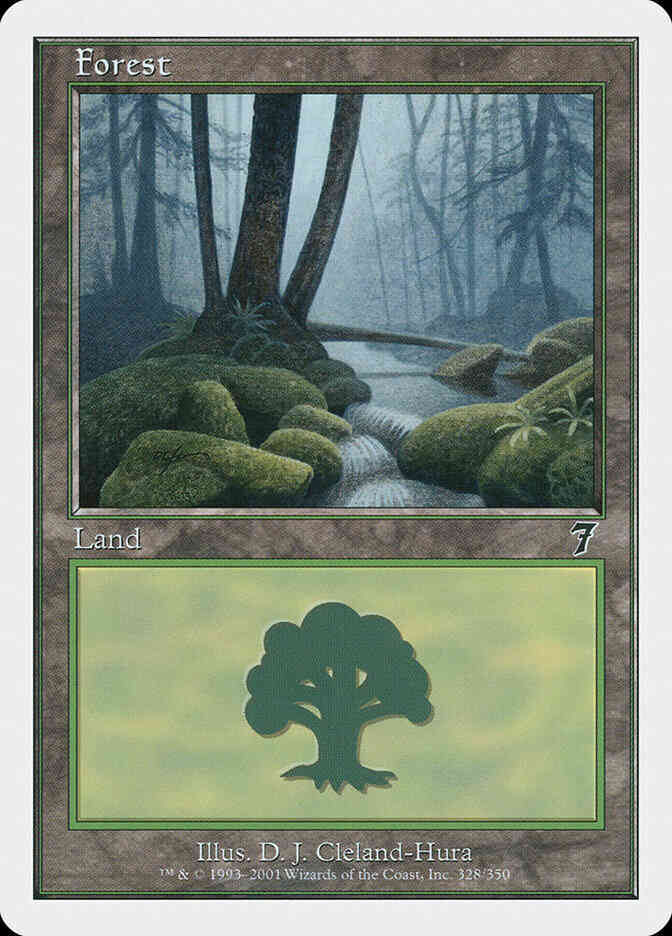 Forest [328] [Seventh Edition] [Non-Foil]