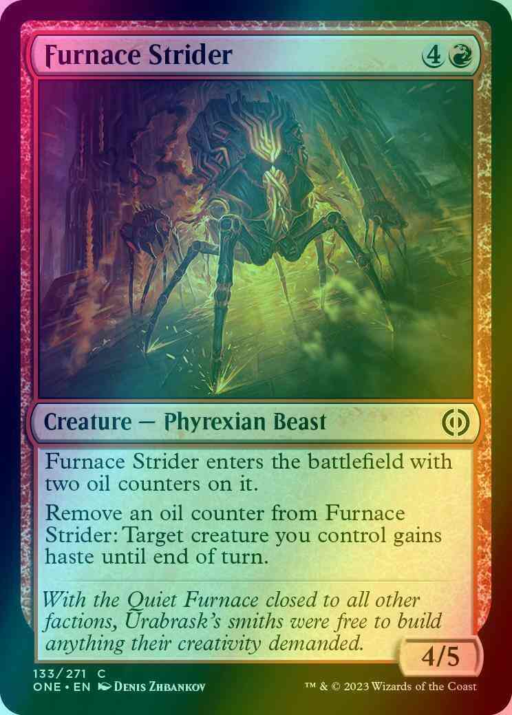 Furnace Strider [133] [Phyrexia: All Will Be One] [Foil]