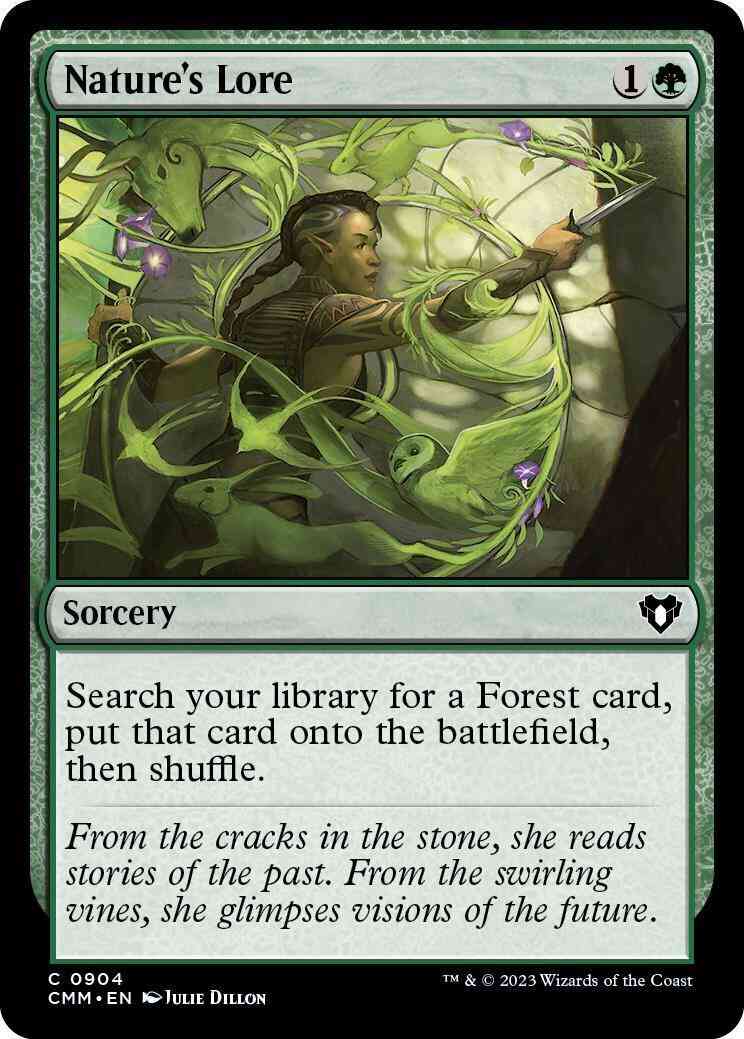 Nature's Lore [904] [Commander Masters] [Non-Foil]