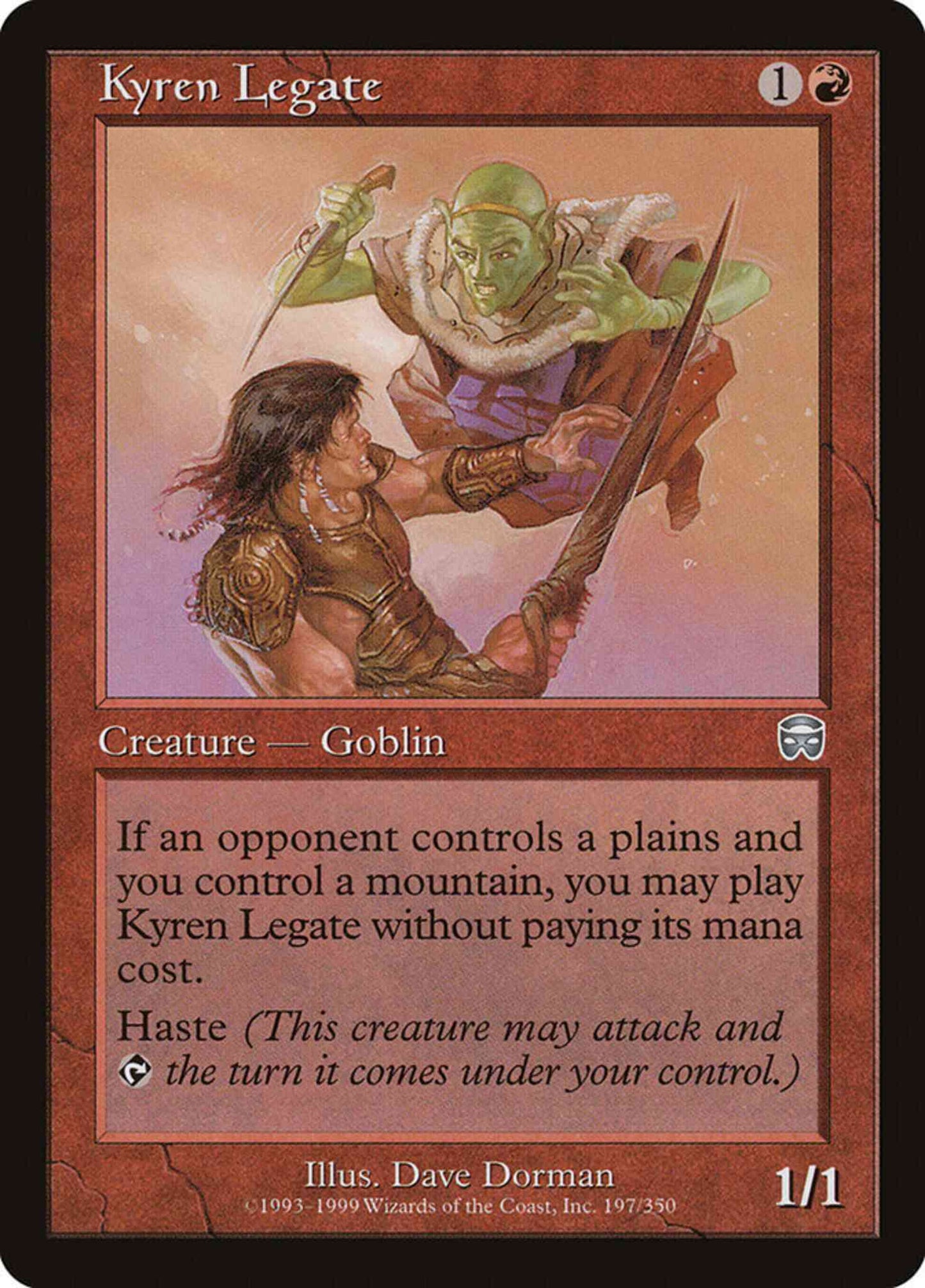 Kyren Legate [197] [Mercadian Masques] [Non-Foil]
