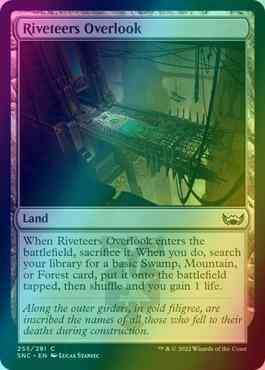 Riveteers Overlook [255] [Streets of New Capenna] [Foil]