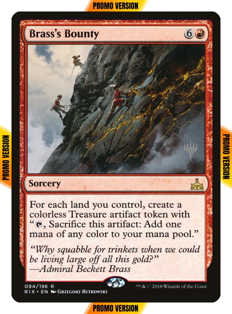 Brass's Bounty [Promo Pack] [94p] [Rivals of Ixalan Promos] [Non-Foil]