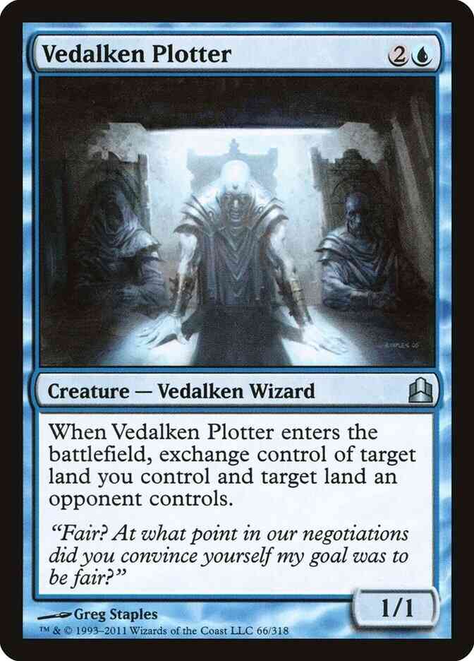 Vedalken Plotter [66] [Commander 2011] [Non-Foil]