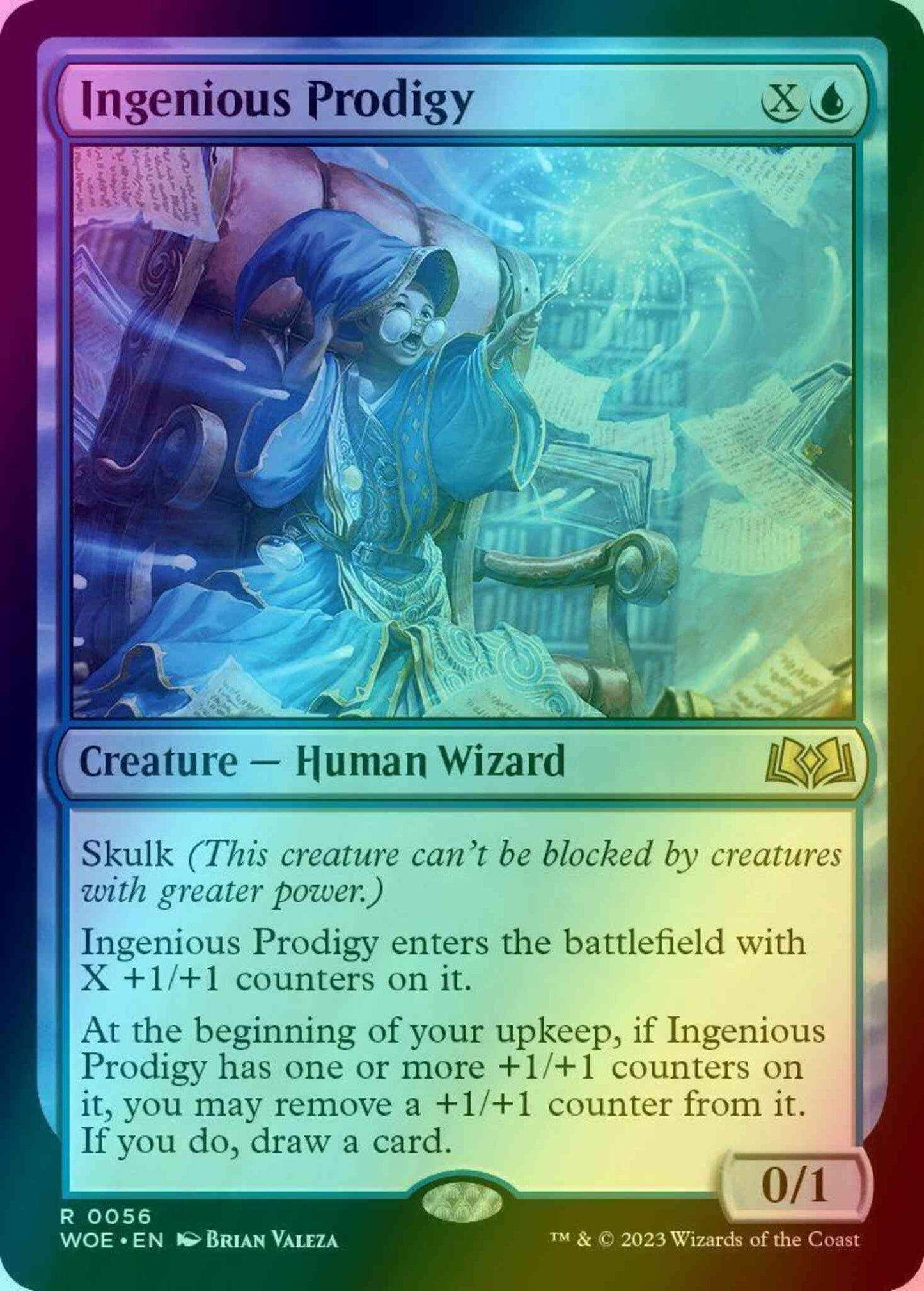 Ingenious Prodigy [56] [Wilds of Eldraine] [Foil]