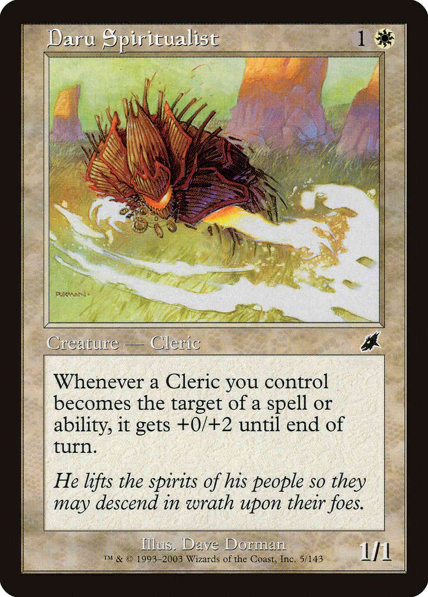 Daru Spiritualist [5] [Scourge] [Non-Foil]