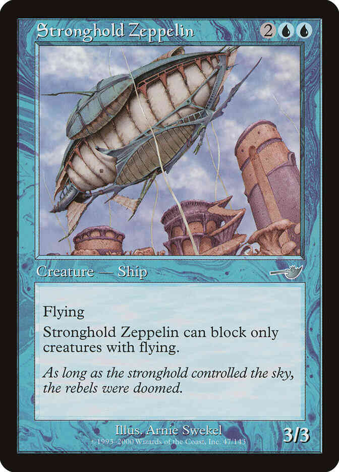 Stronghold Zeppelin [47] [Nemesis] [Non-Foil]