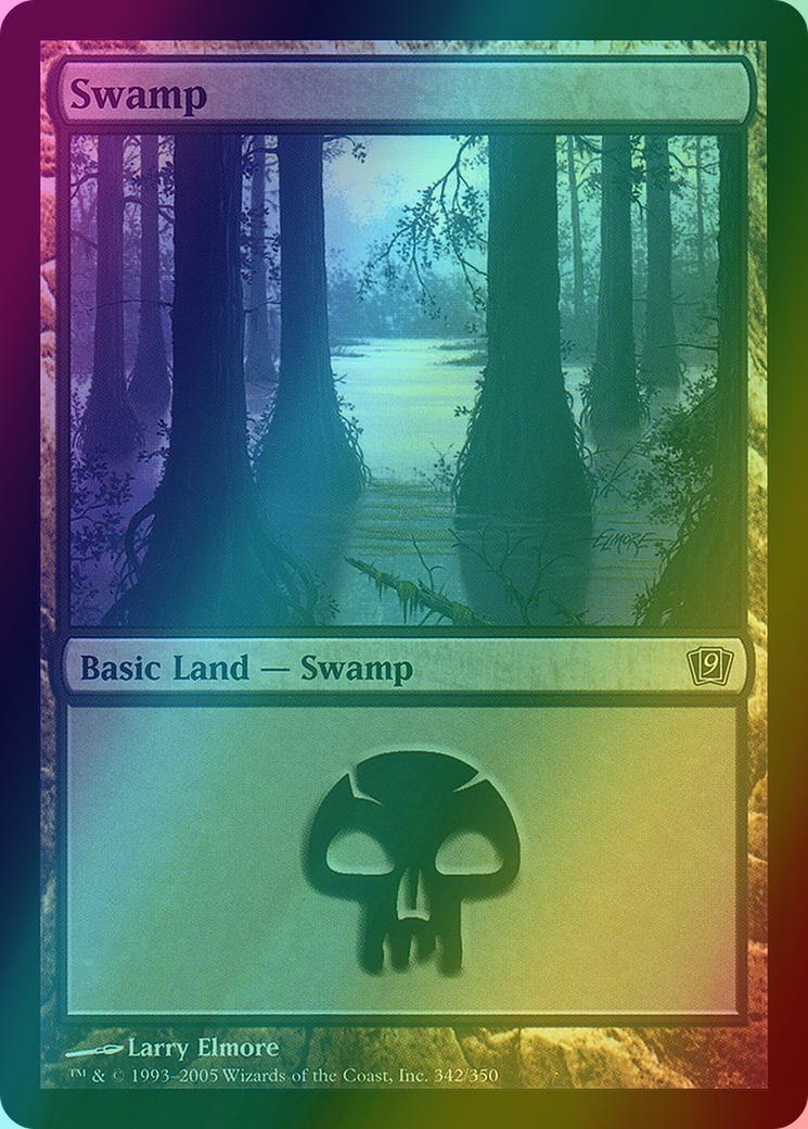 Swamp [342x] [342] [Ninth Edition] [Foil]