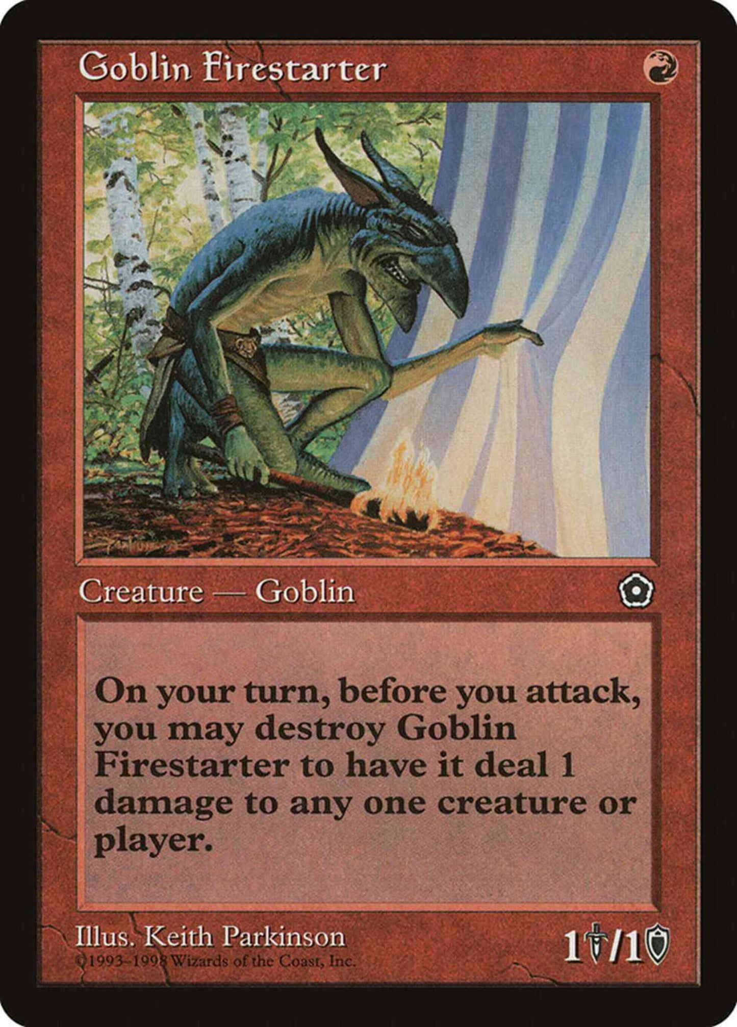 Goblin Firestarter [96] [Portal Second Age] [Non-Foil]