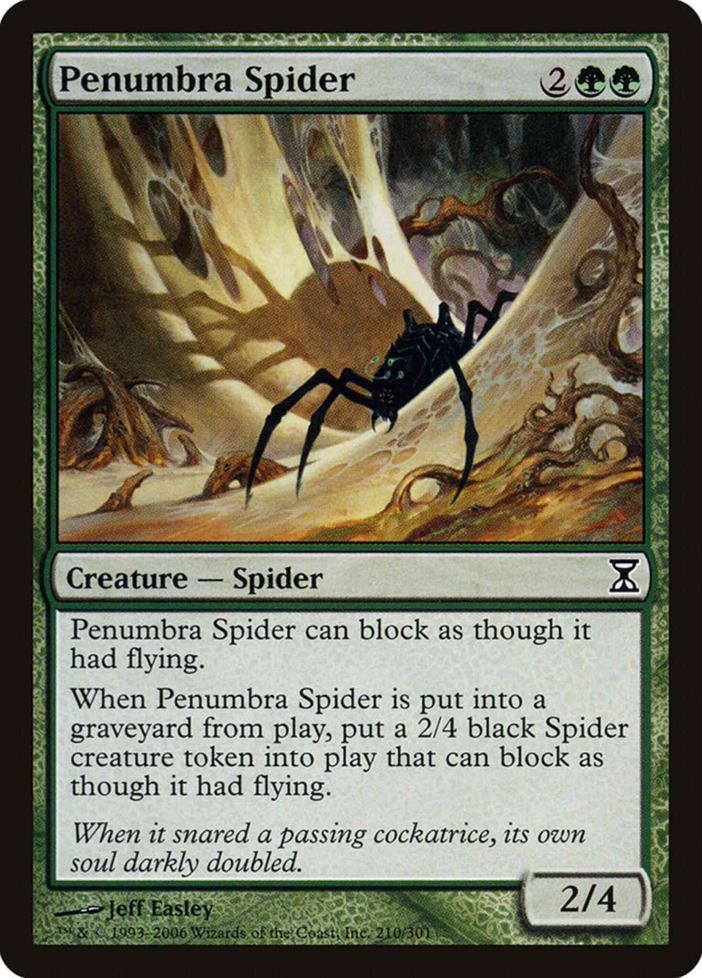 Penumbra Spider [210] [Time Spiral] [Non-Foil]