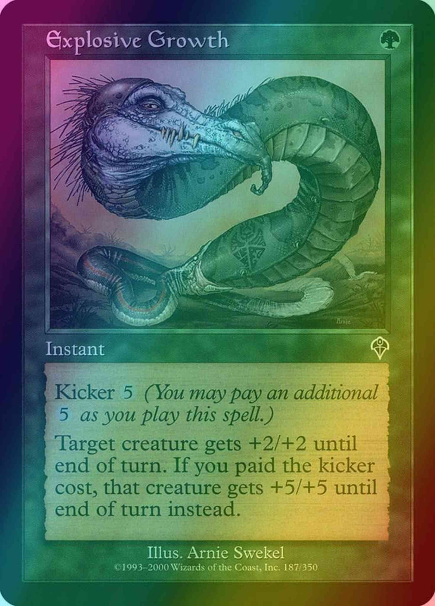 Explosive Growth [187] [Invasion] [Foil]
