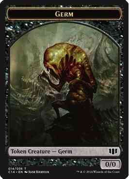 Germ Token (14) // Zombie Token (16) [Commander 2014 Tokens] [Non-Foil]