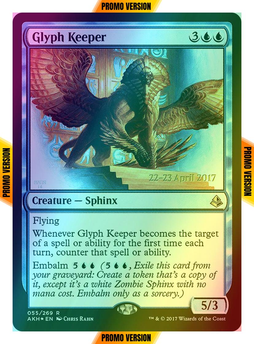Glyph Keeper [55s] [Amonkhet Promos] [Foil]
