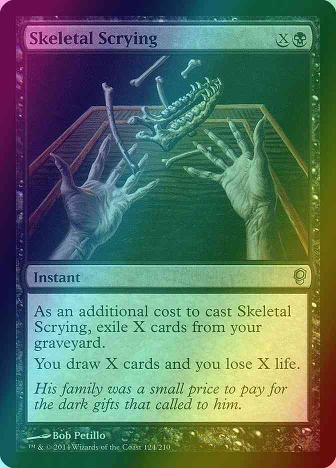 Skeletal Scrying [124] [Conspiracy] [Foil]