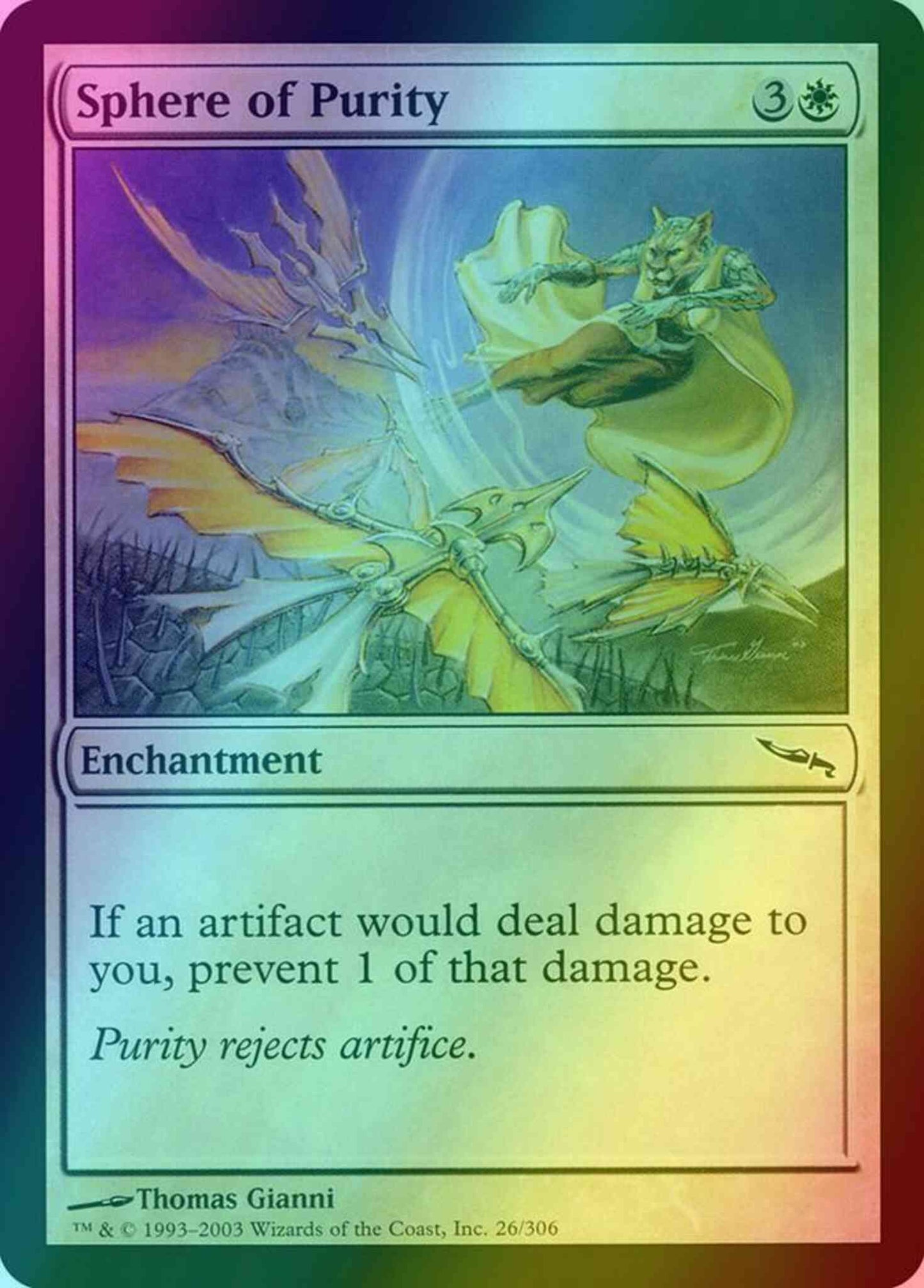 Sphere of Purity [26] [Mirrodin] [Foil]