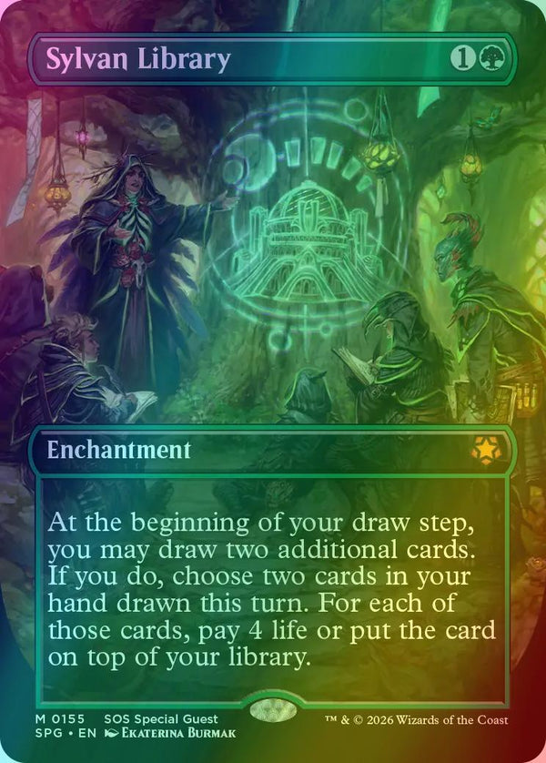 Sylvan Library [155] [Borderless] [Special Guests] [Foil]