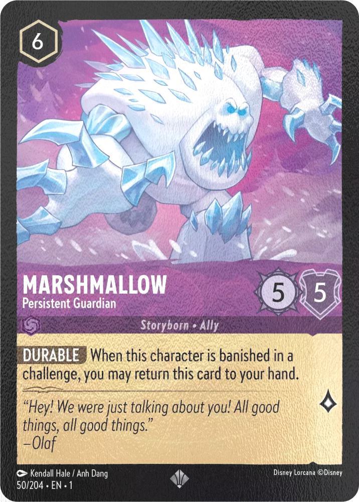 Marshmallow - Persistent Guardian - 50/204 [The First Chapter] [Cold Foil]