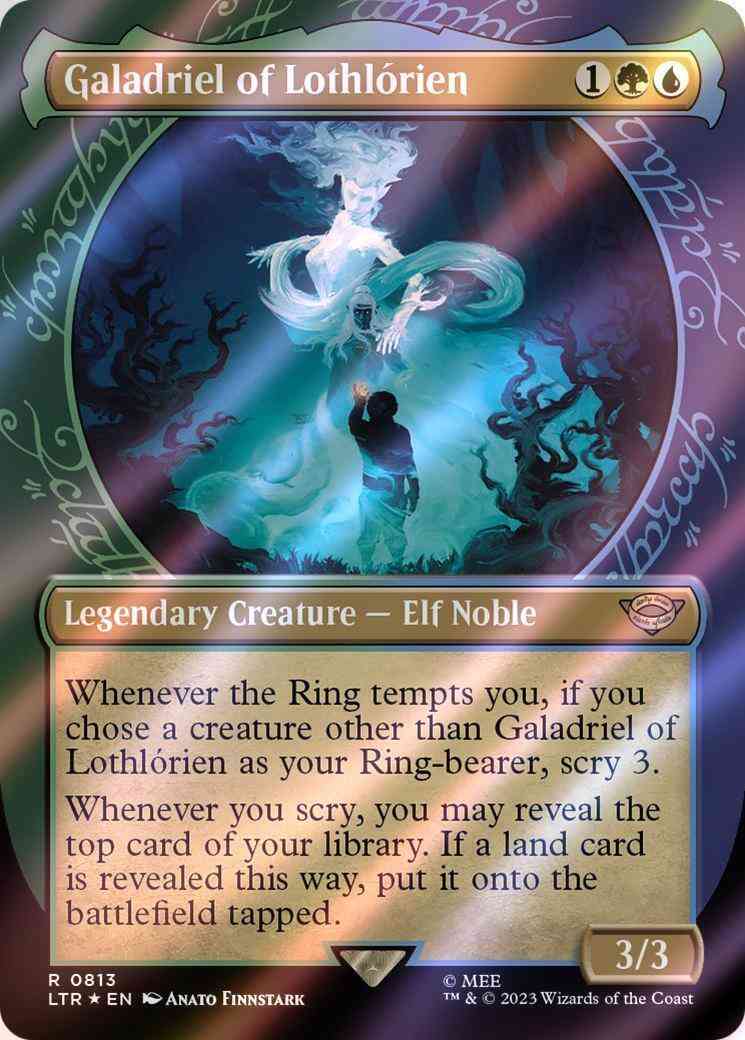 Galadriel of Lothlórien [813] [Ring Showcase] [The Lord of the Rings: Tales of Middle-earth] [Surge Foil]