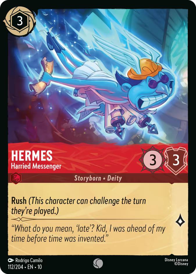 Hermes - Harried Messenger - 112/204 [Whispers in the Well] [Non-Foil]