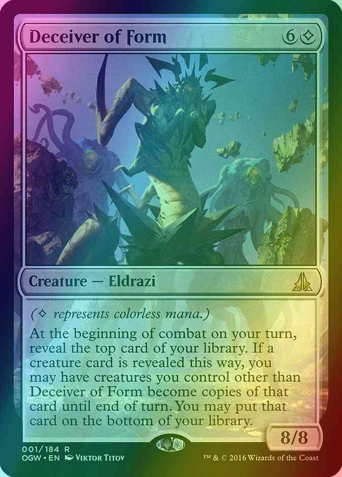 Deceiver of Form [1] [Oath of the Gatewatch] [Foil]